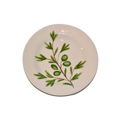 Plato postre olive