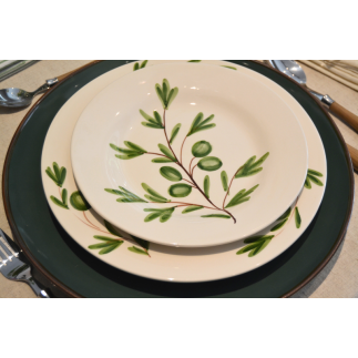 Plato postre olive