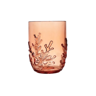 Vaso coral acrílico