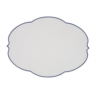Mantel individual resinado blue