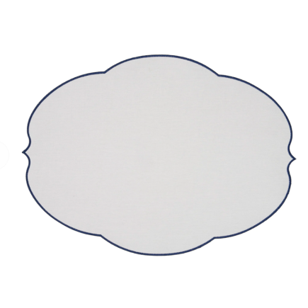 Mantel individual resinado blue
