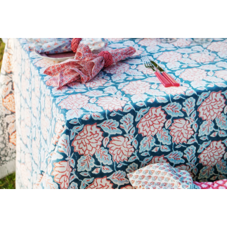 Mantel corla blue 220cm