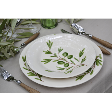 Plato postre olive