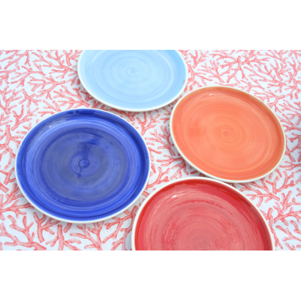 Set 4 platos colores