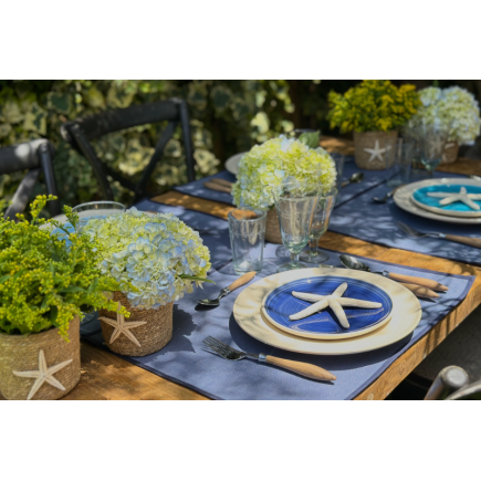 Plato azul