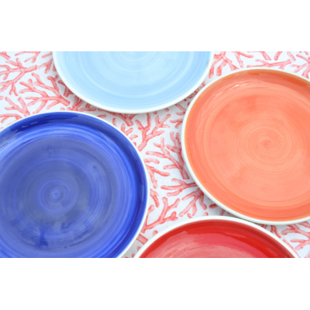 Plato azul