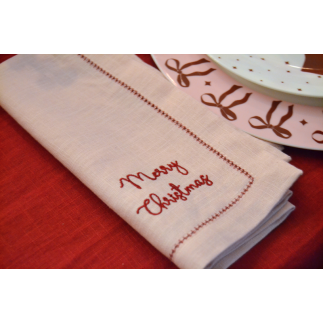 Servilleta merry christmas