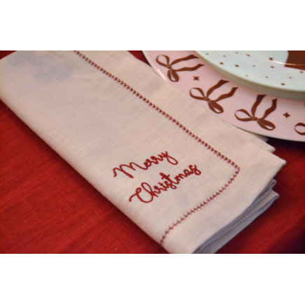 Servilleta merry christmas