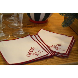 Servilleta cóctel cheers