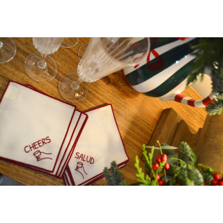 Servilleta cóctel salud