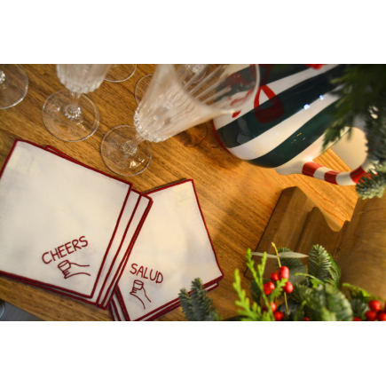 Servilleta cóctel salud