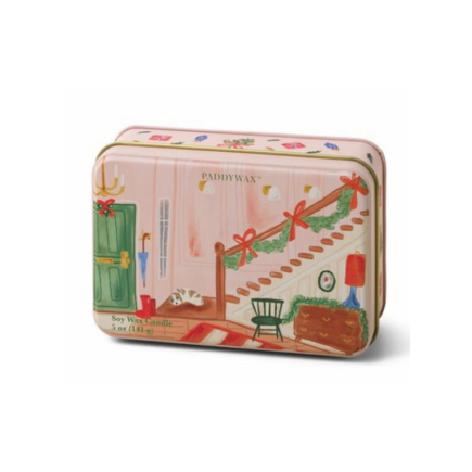 Vela aromática escalera navidad