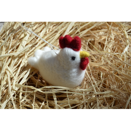 Gallina fieltro