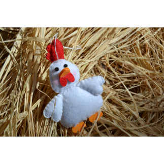 Gallina fieltro