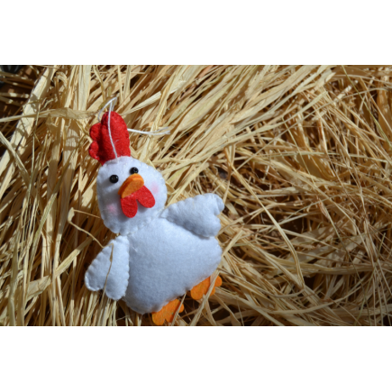Gallina fieltro