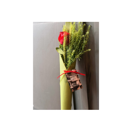 Rosa de sant jordi cono verde - talspi