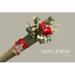 Rosa de Sant Jordi yute