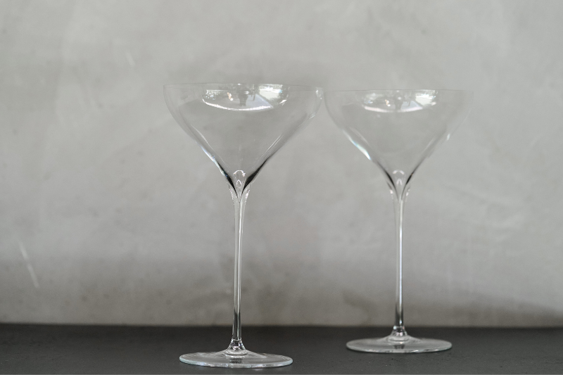 Set 2 copas champagne saucer