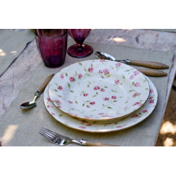 Plato llano - Vajilla Flores