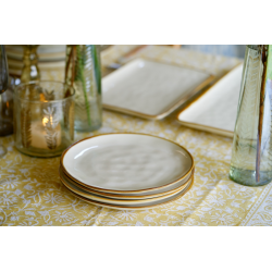Vajilla avorio - Plato de postre