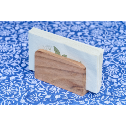 Servilletero madera