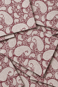Servilletas de papel burdeos