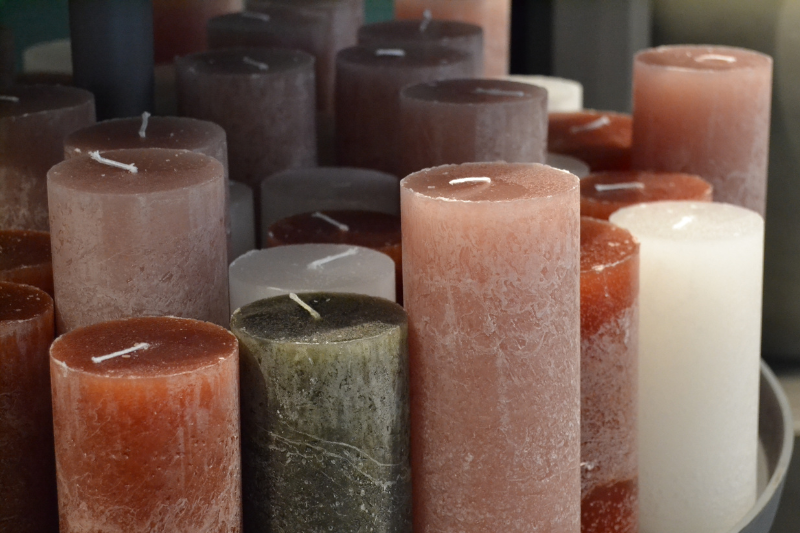 Velas y candelabros